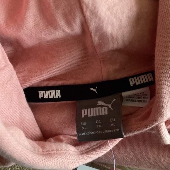 NWT Pink Puma sweatshirt XL - Picture 3 of 4